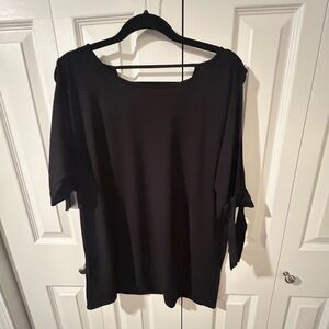 Ann Taylor - black dress shirt